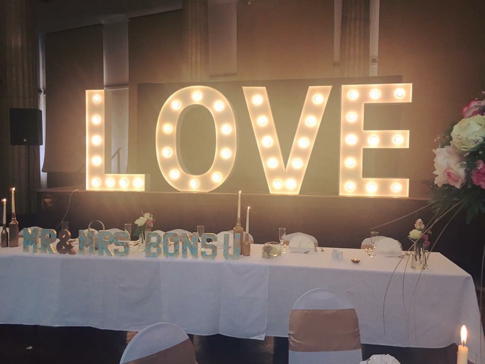 Our Light Up Letters